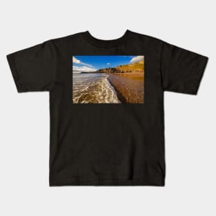 Mewslade Bay, Gower Kids T-Shirt